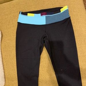 Black Reversible lululemon leggings